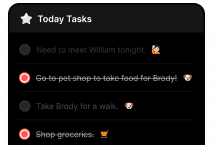 Set real targets, not just tasks
